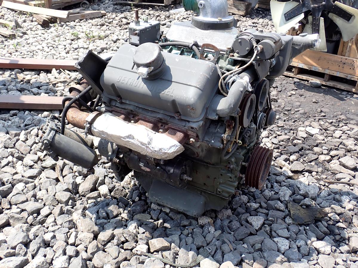 Used Detroit Diesel 6V53T Turbo Engine 5063-5395