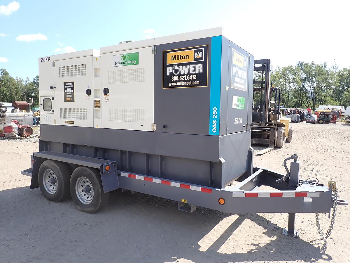 2024 Atlas Copco QAS250 UNUSED 200 KW Generator MANUFACTURER WARRANTY!
