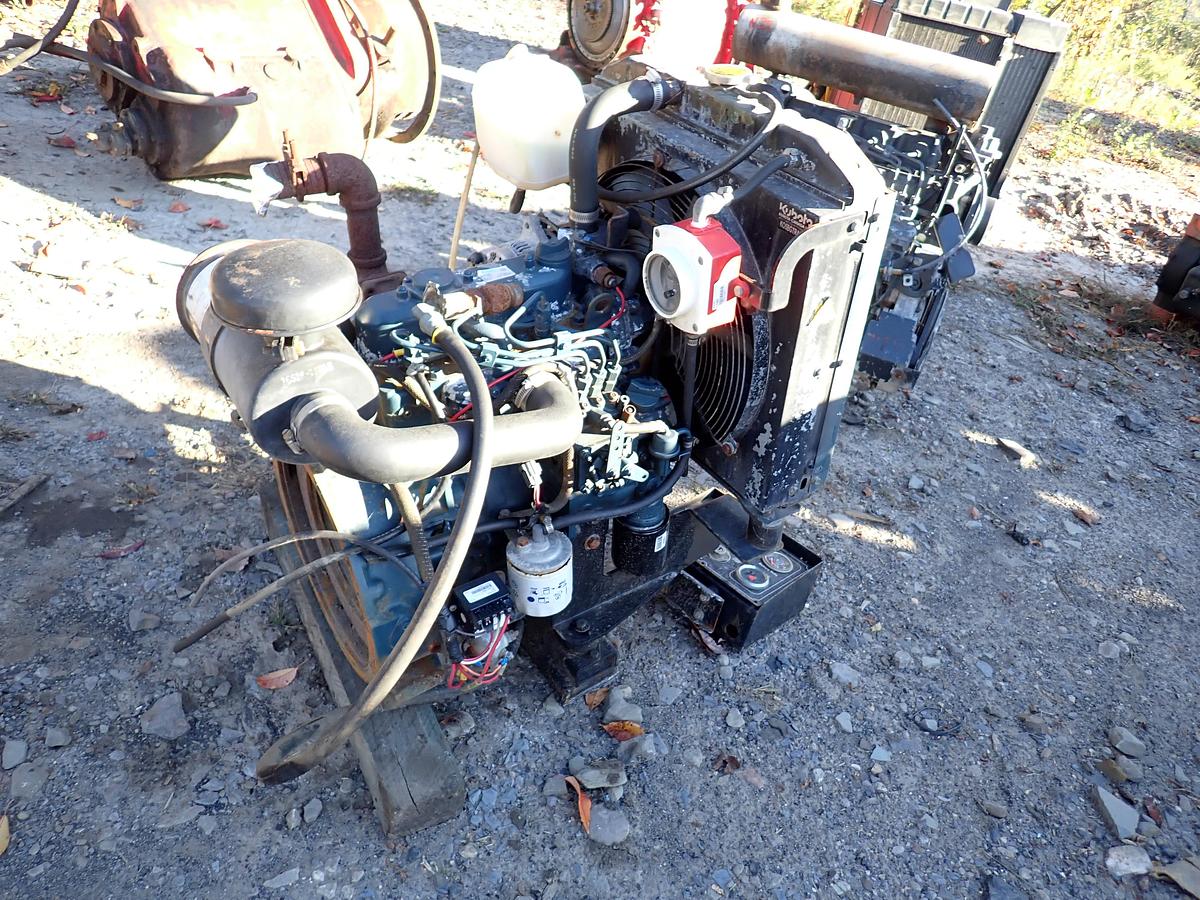 Used 2011 Kubota D1105 Diesel Engine POWER UNIT