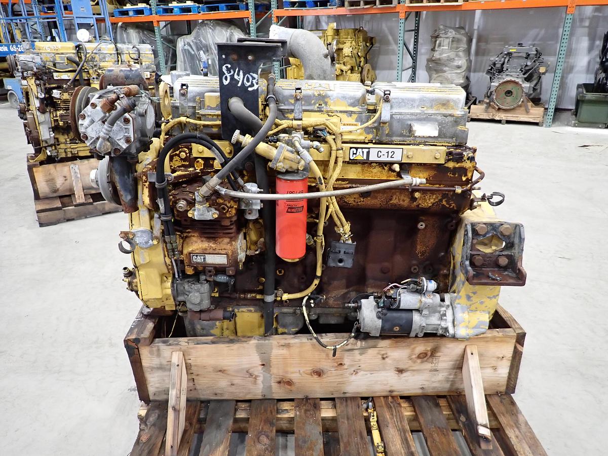 Used 2002 CAT C12 Diesel Engine TAKEOUT