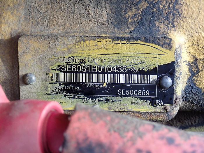Used John Deere 6081AT002 Diesel Engine 850C Dozer