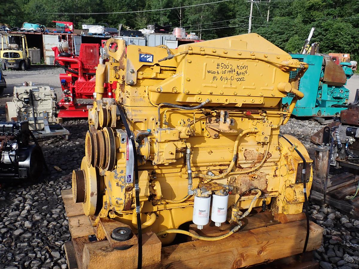 Used 2006 Cummins N14-C475 Turbo Diesel Engine Komatsu WA500-3L Loader