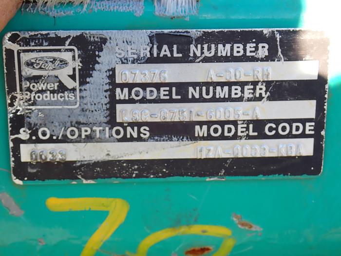 Used Ford LSG-875 Gas Engine