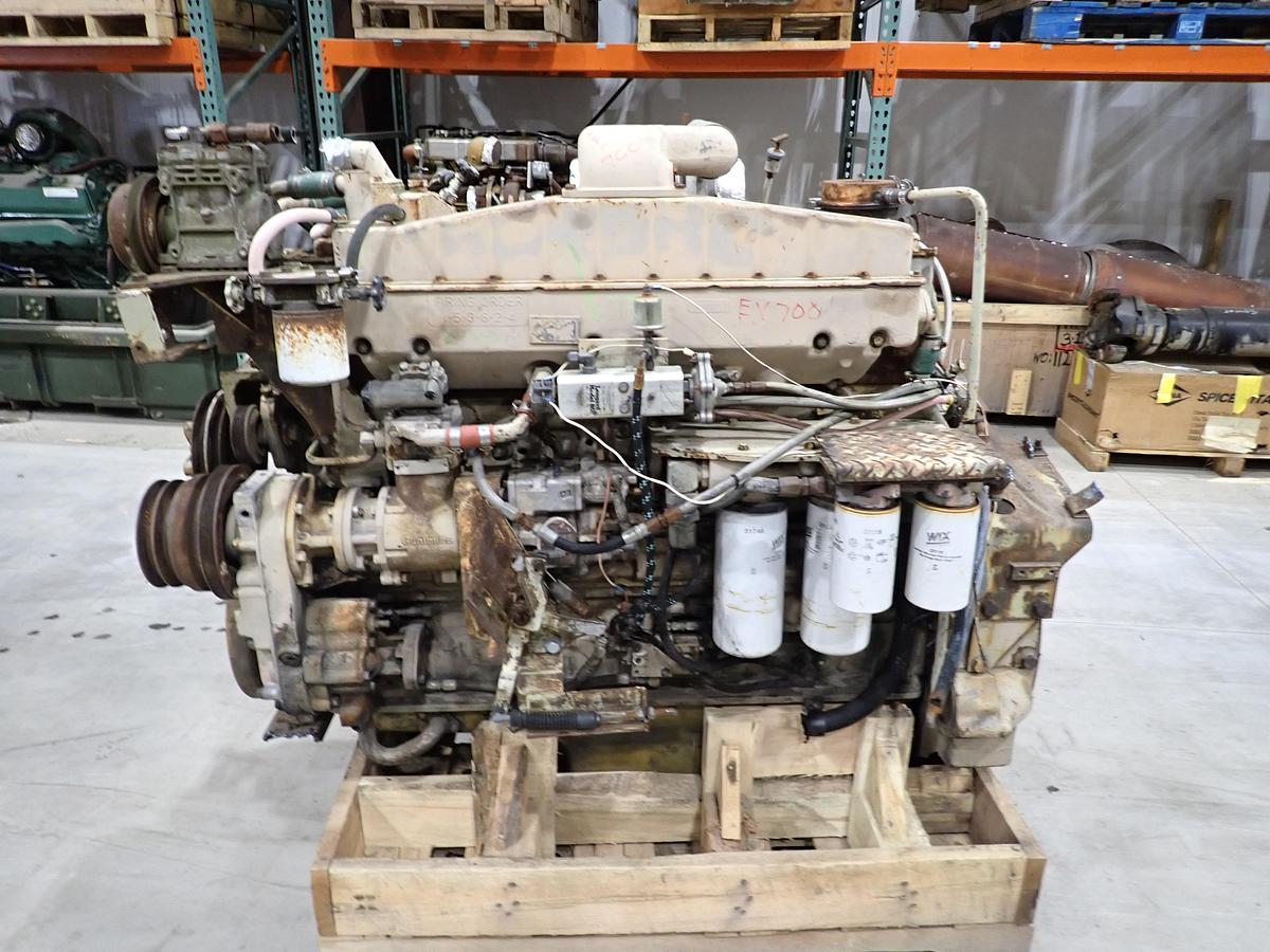 Used Cummins NTA855 C450 LOW HOUR Diesel Engine Hitachi EX700 Excavator