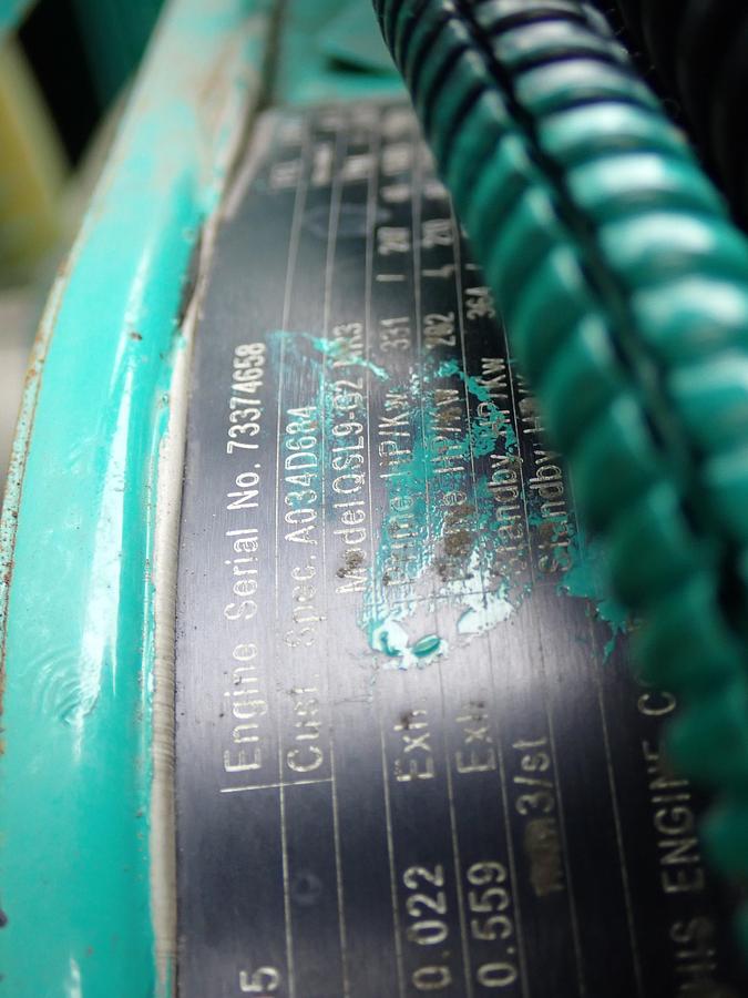 2012 Cummins DSHAB 175 KW Generator UNUSED!