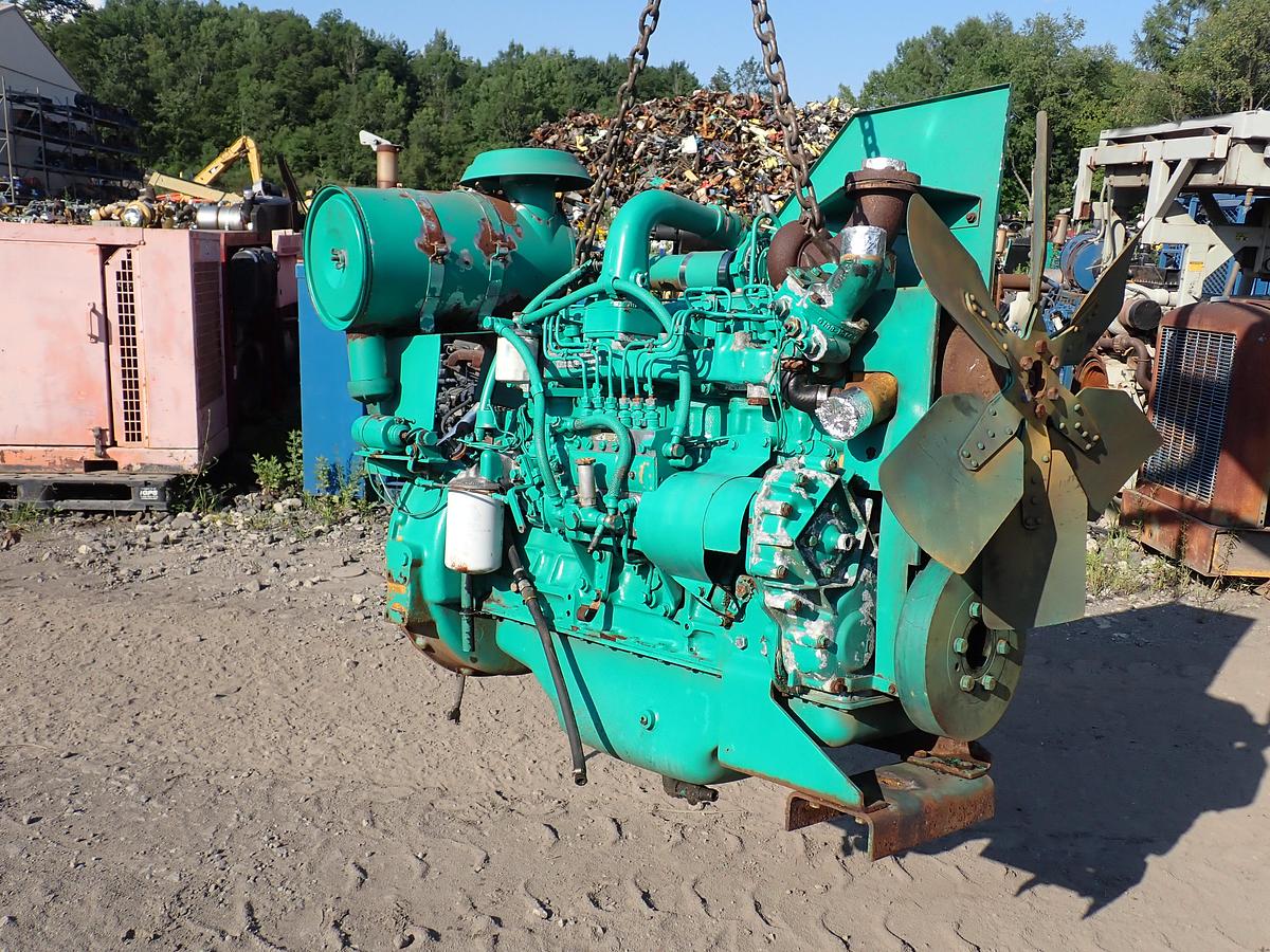 Used Komatsu S6D110-1 Turbo Diesel Engine 1401 HOURS!