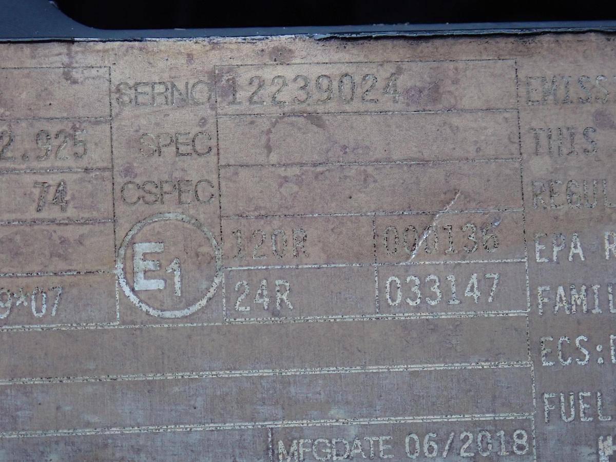 Used 2018 Deutz TD2.9L4 Diesel Power Unit 1567 HOURS