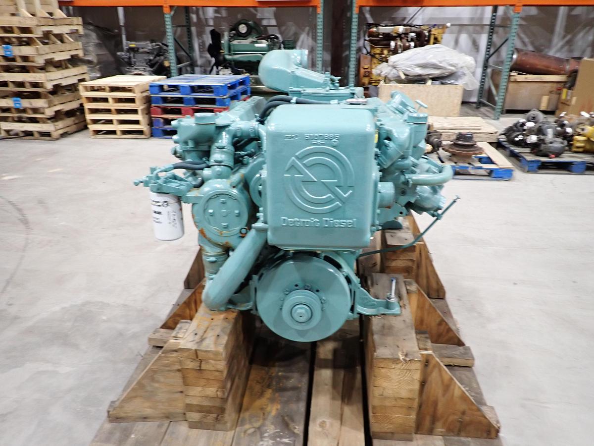 Detroit Diesel 8V92 Marine Diesel Engine GOV'T SURPLUS REBUILT