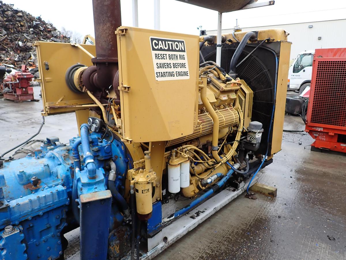 Used 2007 CAT 3412E Diesel Engine POWER UNIT! 860 HP 184-5369