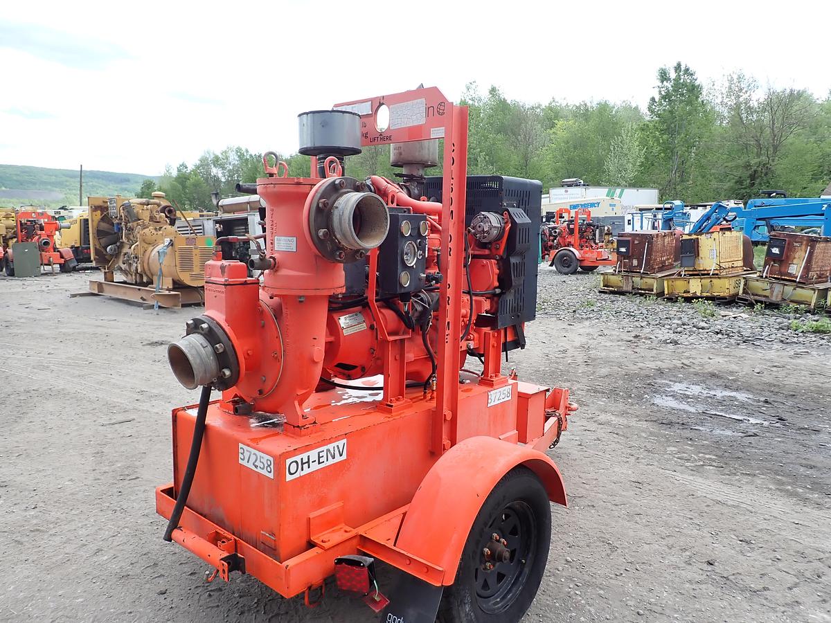 Used 2014 Godwin CD150M 6" Water Pump JOHN DEERE DIESEL