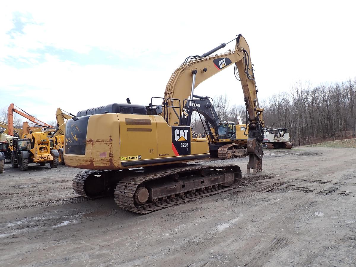 Used 2015 CAT 329FL Hydraulic Excavator 