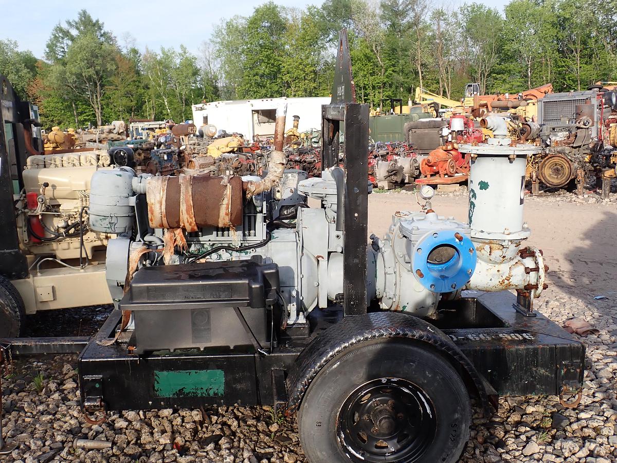 Used Pioneer PP66S12L71 6" Water Pump DEUTZ DIESEL 1579 HOURS