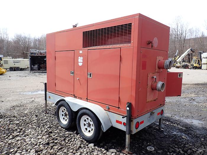 Used 2008 Pioneer SC66S14L1 Super 6" Water Pump ENCLOSED