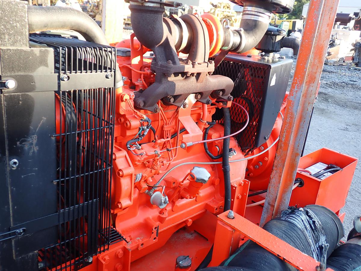 Used 2017 Godwin CD150M 6" Water Pump JOHN DEERE DIESEL