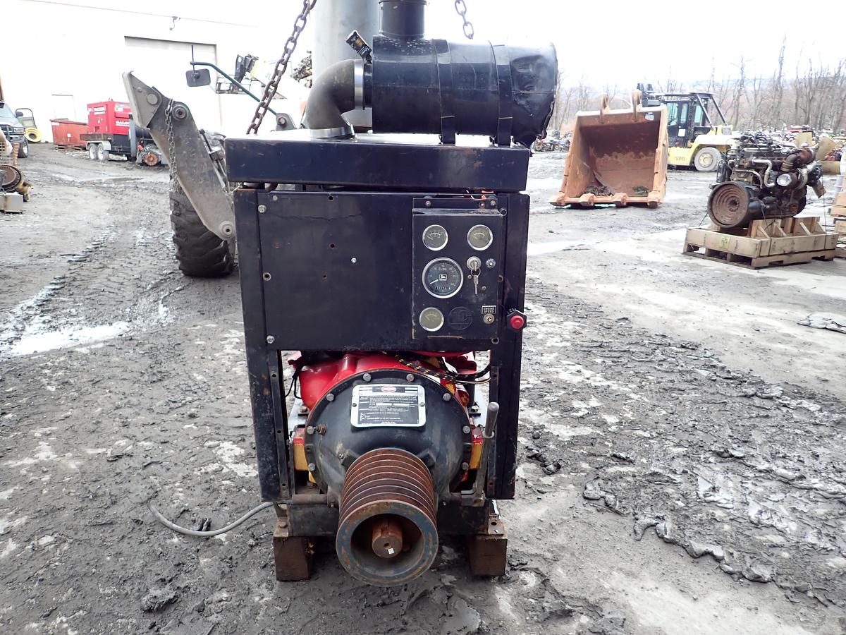 Used 1999 John Deere 4045TF250 Diesel Engine POWER UNIT w/ PTO CLUTCH