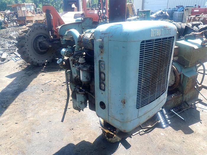 Used Detroit Diesel 2-53 Engine POWER UNIT! RUNS EXC. VIDEO! 253 GM Deere Tractor