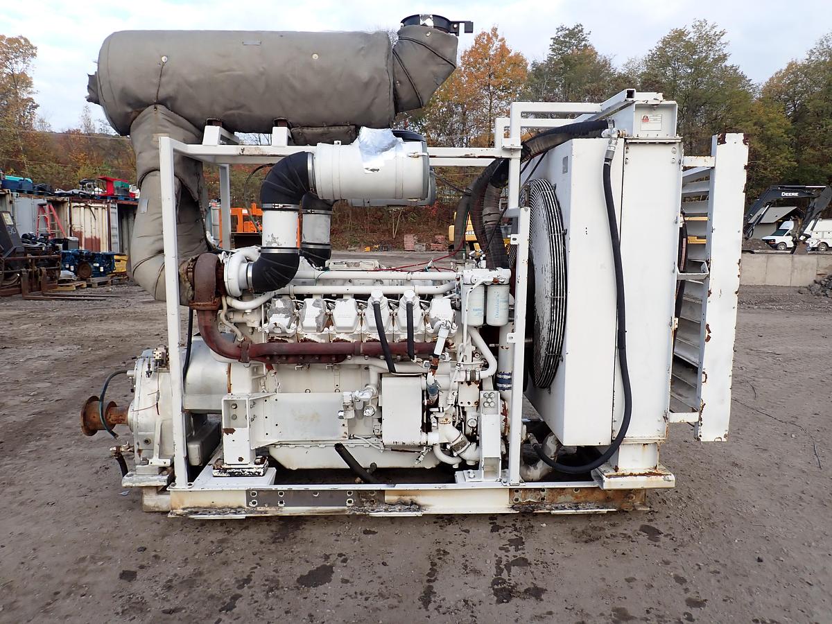 Used 2008 MTU 12V2000 Diesel Engine POWER UNIT 1005 HP