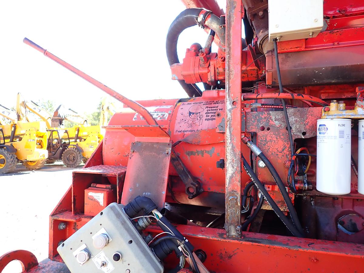Used 2002 Morbark 50/36 Mountain Goat Whole Tree Chipper CAT 3412 Diesel