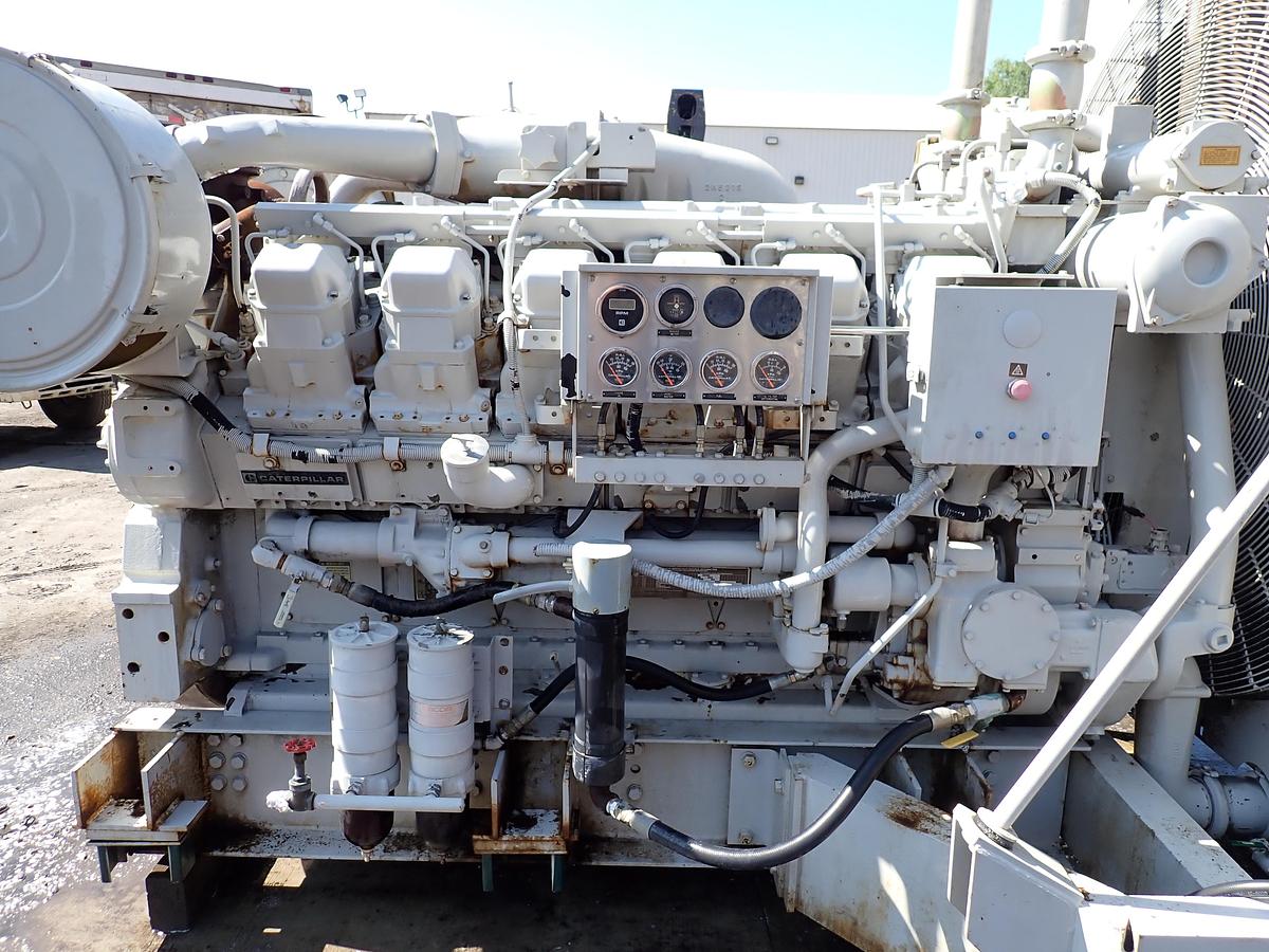 Used CAT 3512 Diesel Engine POWER UNIT AR # 2W8405