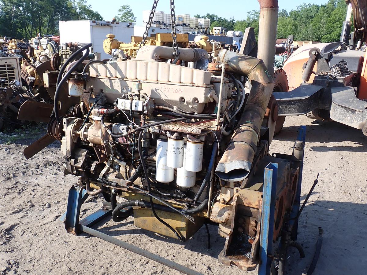 Used Cummins NTA855 C450 LOW HOUR Diesel Engine Hitachi EX700 Excavator