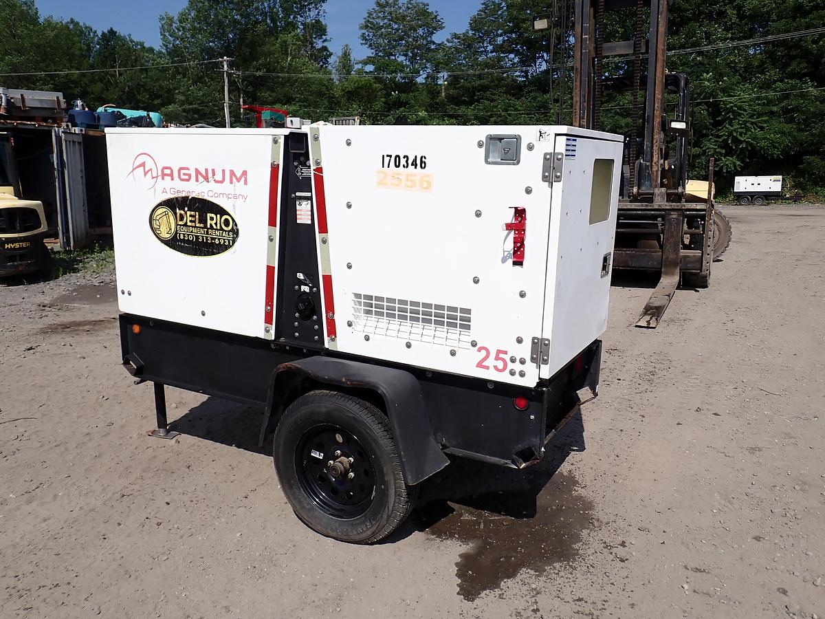 Used 2015 Magnum MMG25 18 KW Generator ISUZU DIESEL
