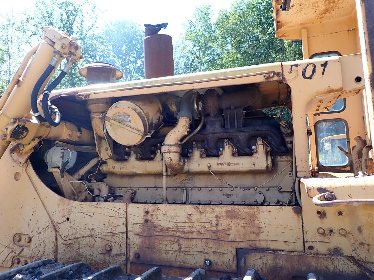 Used 1973 CAT D8H Crawler Dozer RIPPER!