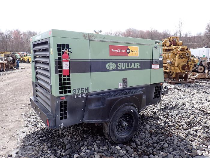 Used 2019 Sullair 375DH/AF/DPQ Air Compressor