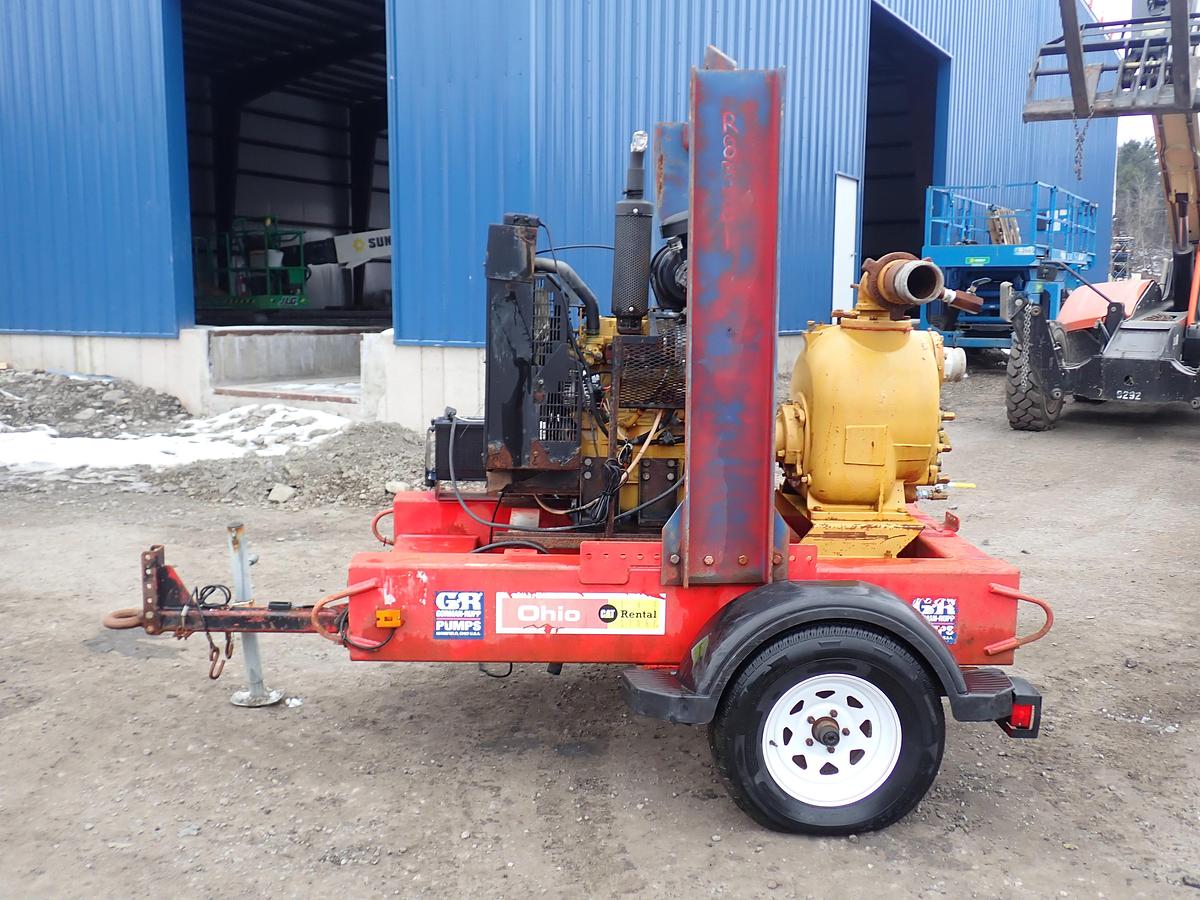 Used 2016 Gorman Rupp T4A60S 4" Water Pump