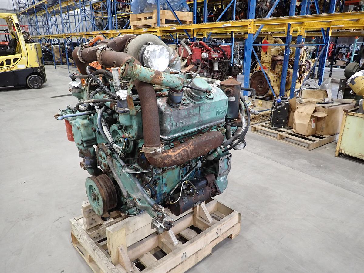Used Detroit Diesel 6V92TA Turbo Truck Engine 8067-7427
