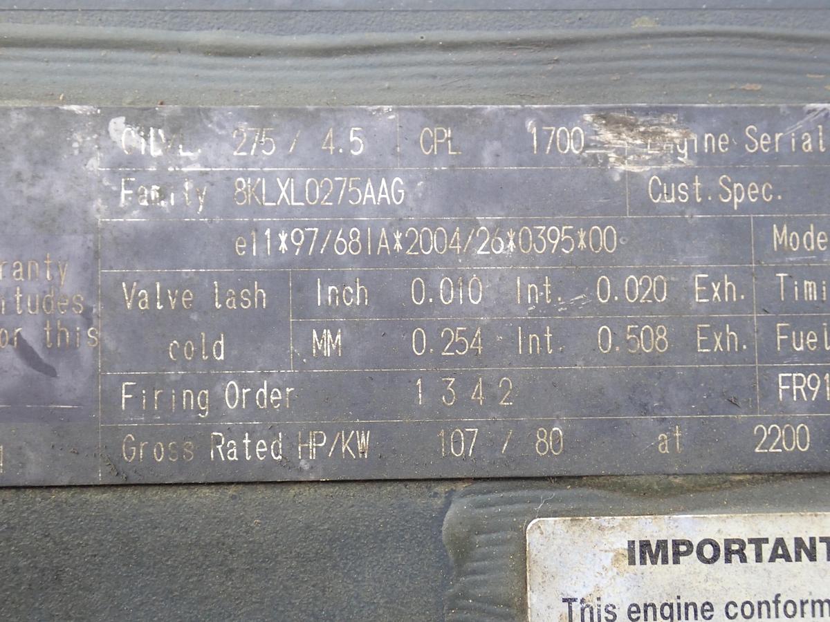 Used 2008 Komatsu SAA4D107E-1 Diesel Engine D39EX-22 DOZER