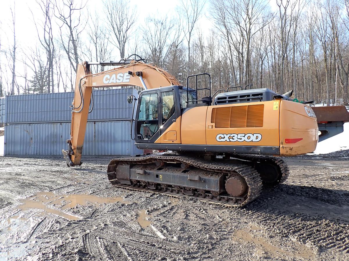 Used 2021 Case CX350D Hydraulic Excavator