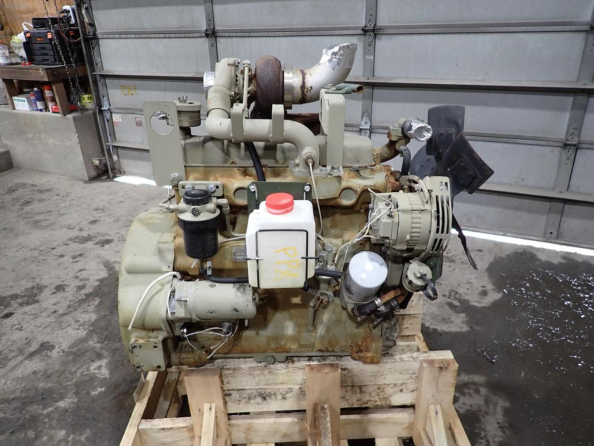 Used John Deere 4039T Turbo Diesel Engine 499 HOURS! 