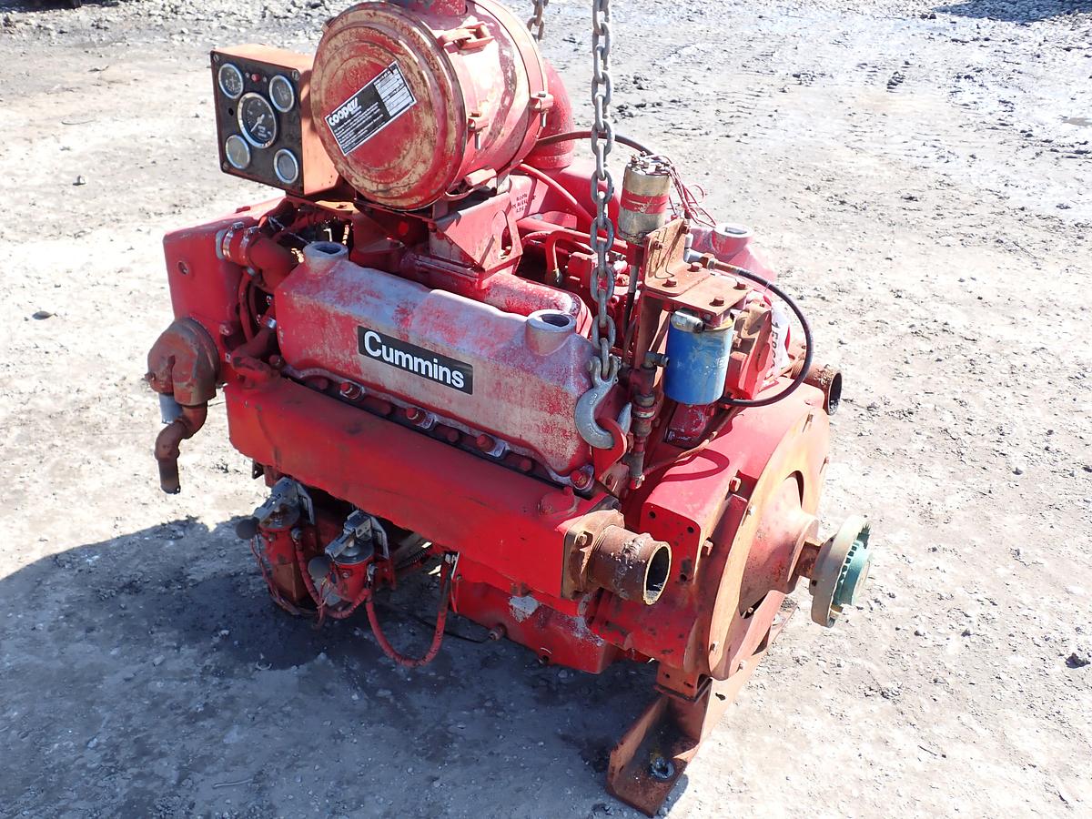 Used 1981 Cummins V504-F2 Diesel Engine