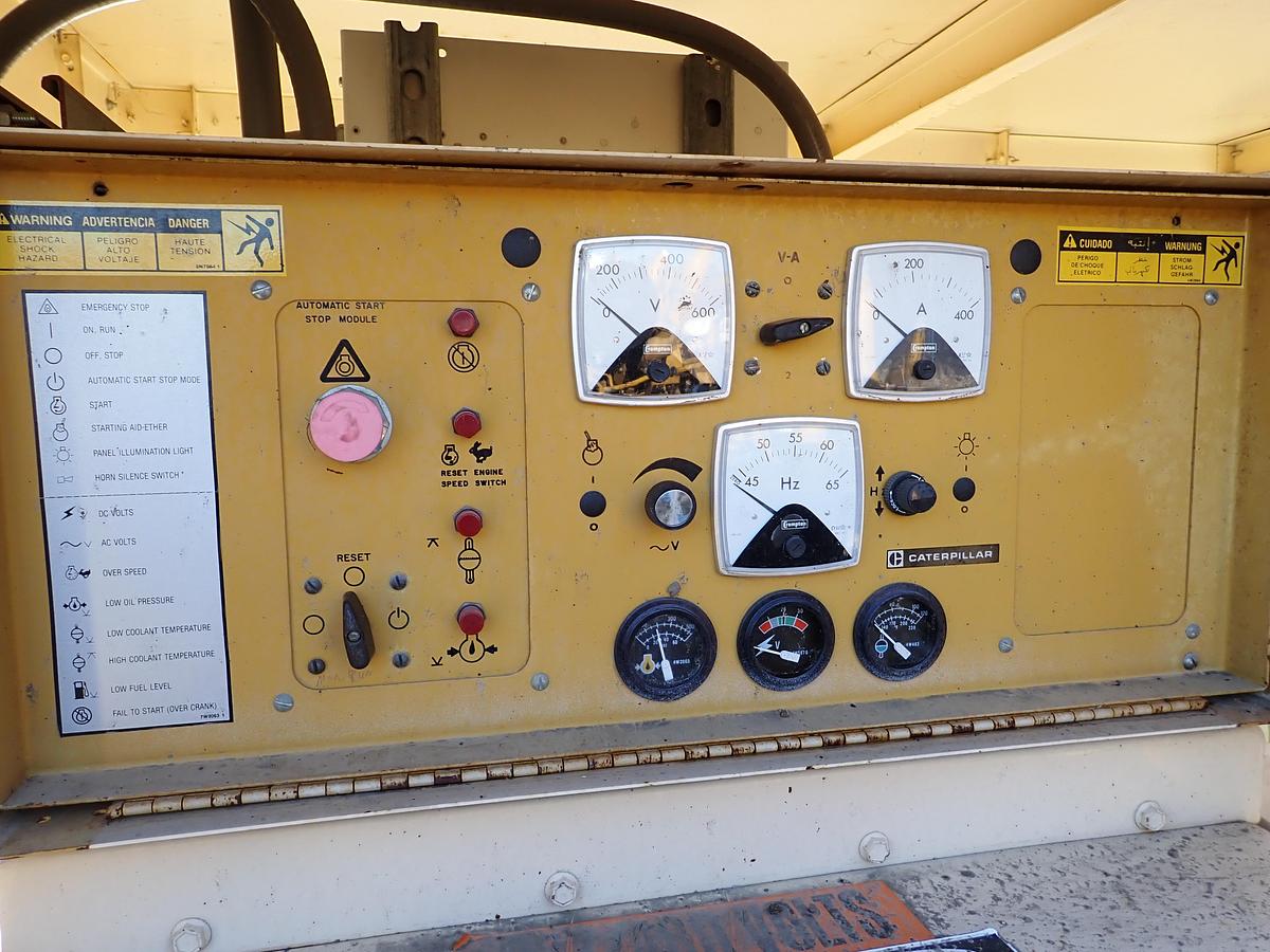 Used 1987 CAT SR4 200 KW Generator 657 HOURS!