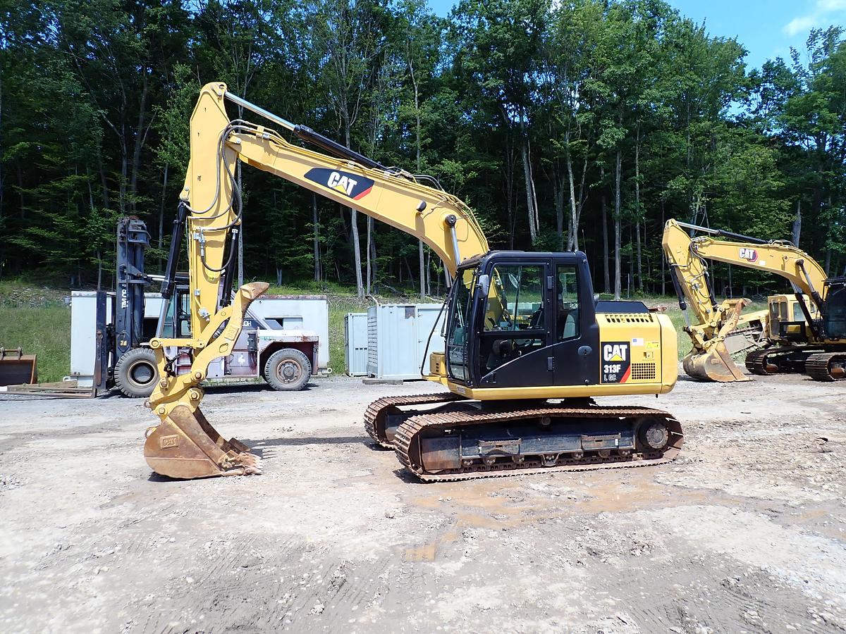 Used 2020 CAT 313FL GC Excavator w/ CAT PROGRESSIVE THUMB