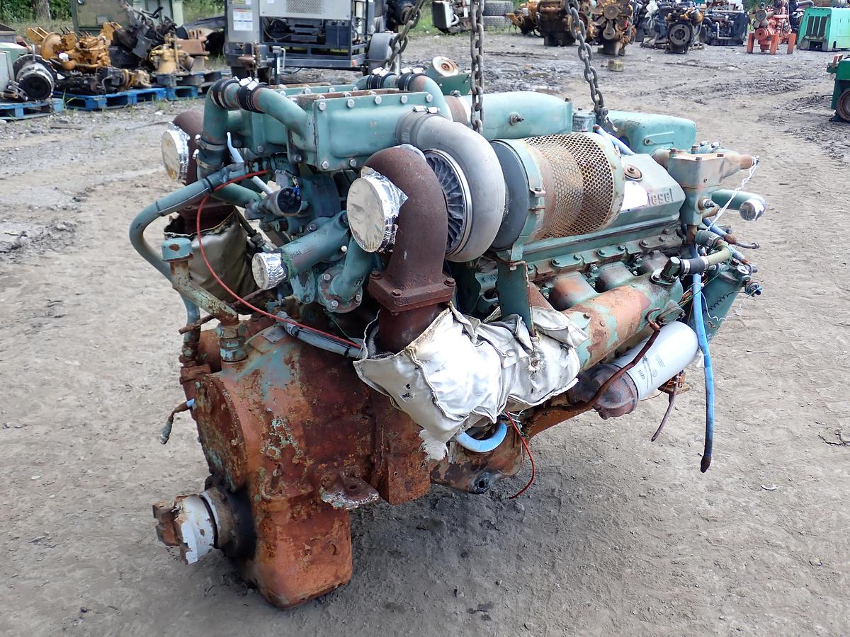 Used Detroit Diesel 8V71TA MARINE Engine 7082-7300 LEFT HAND ROTATION