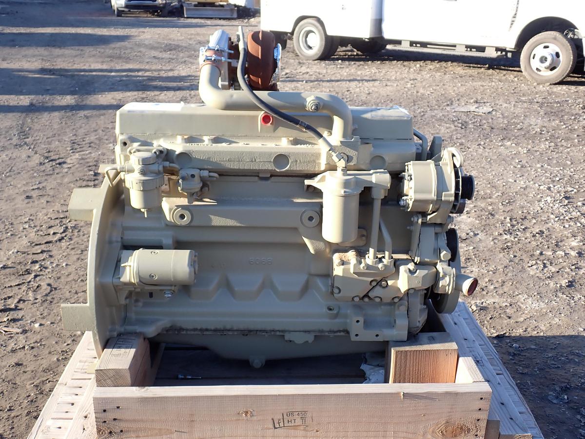 John Deere 6068TF151 Turbo Diesel Engine GOV'T REBUILT!