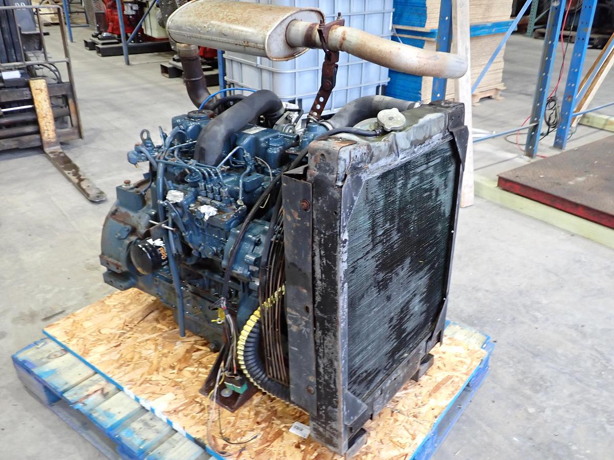 Used 2004 Kubota V3300-T-EU2 Diesel Engine