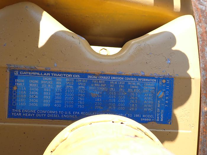 Used 1981 CAT 3406-A