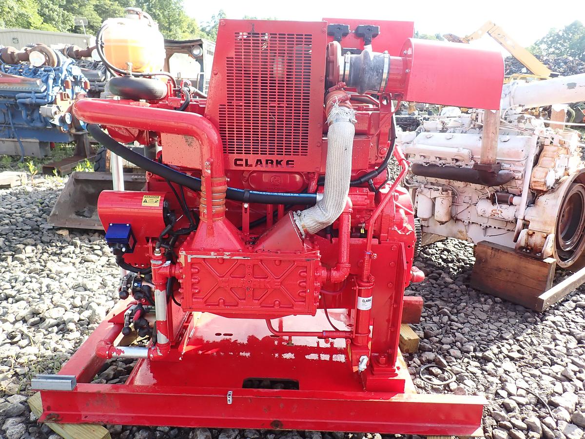 Used 2018 John Deere 6090HFC47 Diesel Engine 42 HOURS!