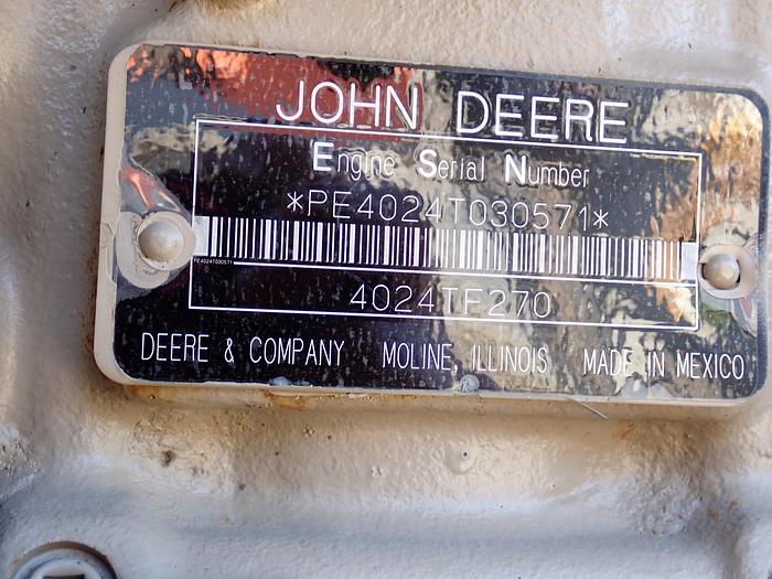 Used 2004 John Deere 4024TF270 Diesel Engine