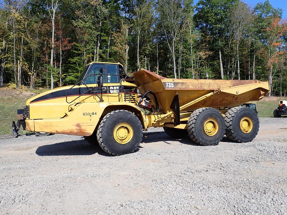 Used 2004 CAT 735 Articulated Haul Truck