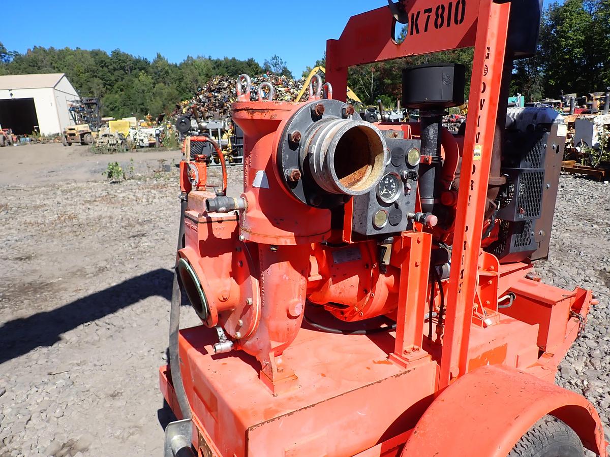 Used 2010 Godwin CD150M 6" Water Pump CAT DIESEL