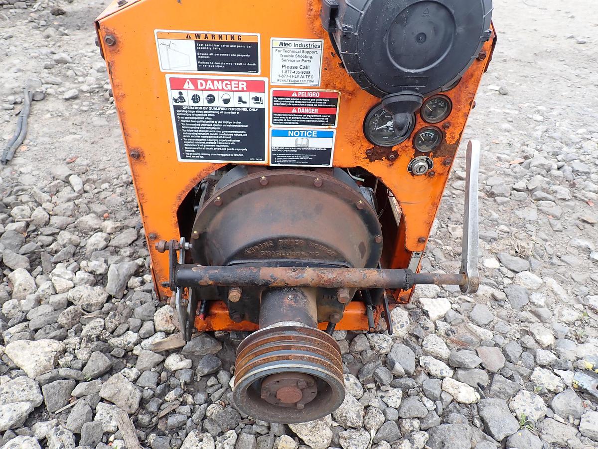 Used Kubota V3600-T-ET02 Turbo Diesel Engine POWER UNIT w/ PTO Clutch