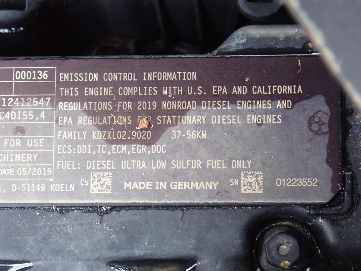 Used 2019 DEUTZ TD2.9 L4 Diesel Power Unit