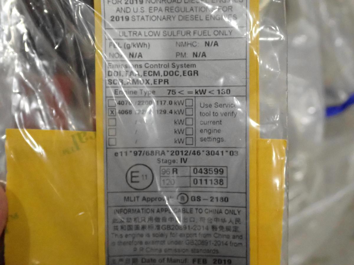 2019 Perkins 1204F-E44TTAN Diesel Engine