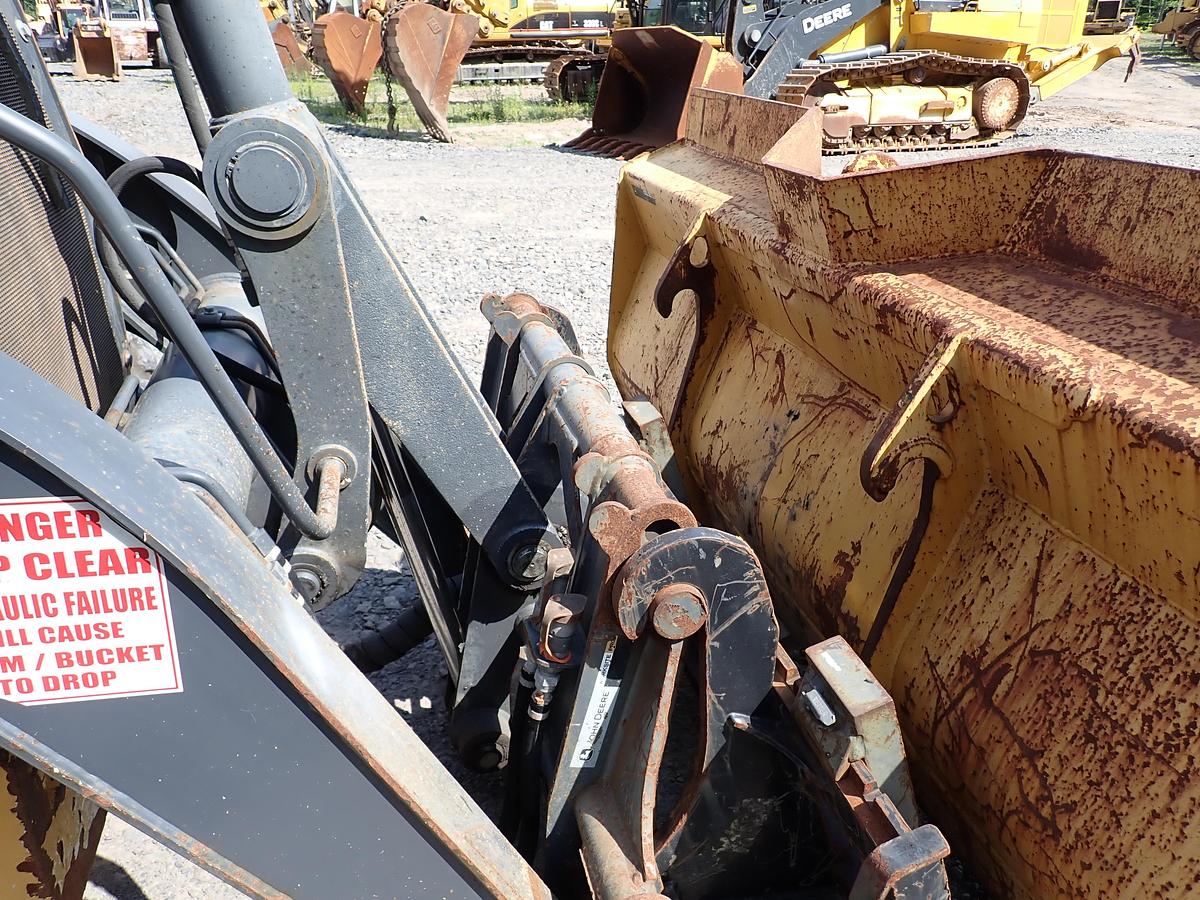 Used 2018 John Deere 410L Loader Backhoe LOADED! Q/C FORKS EXTENDAHOE