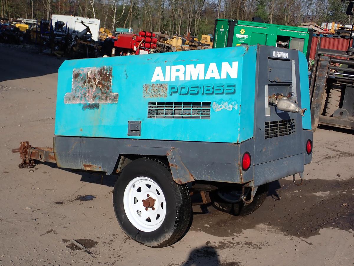 Used 2002 Airman PDS185S 185 CFM Air Compressor