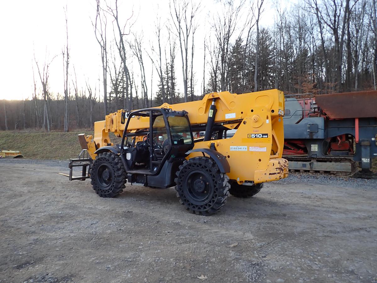 Used 2018 JCB 510-56 10K Telehandler 3500 HOURS