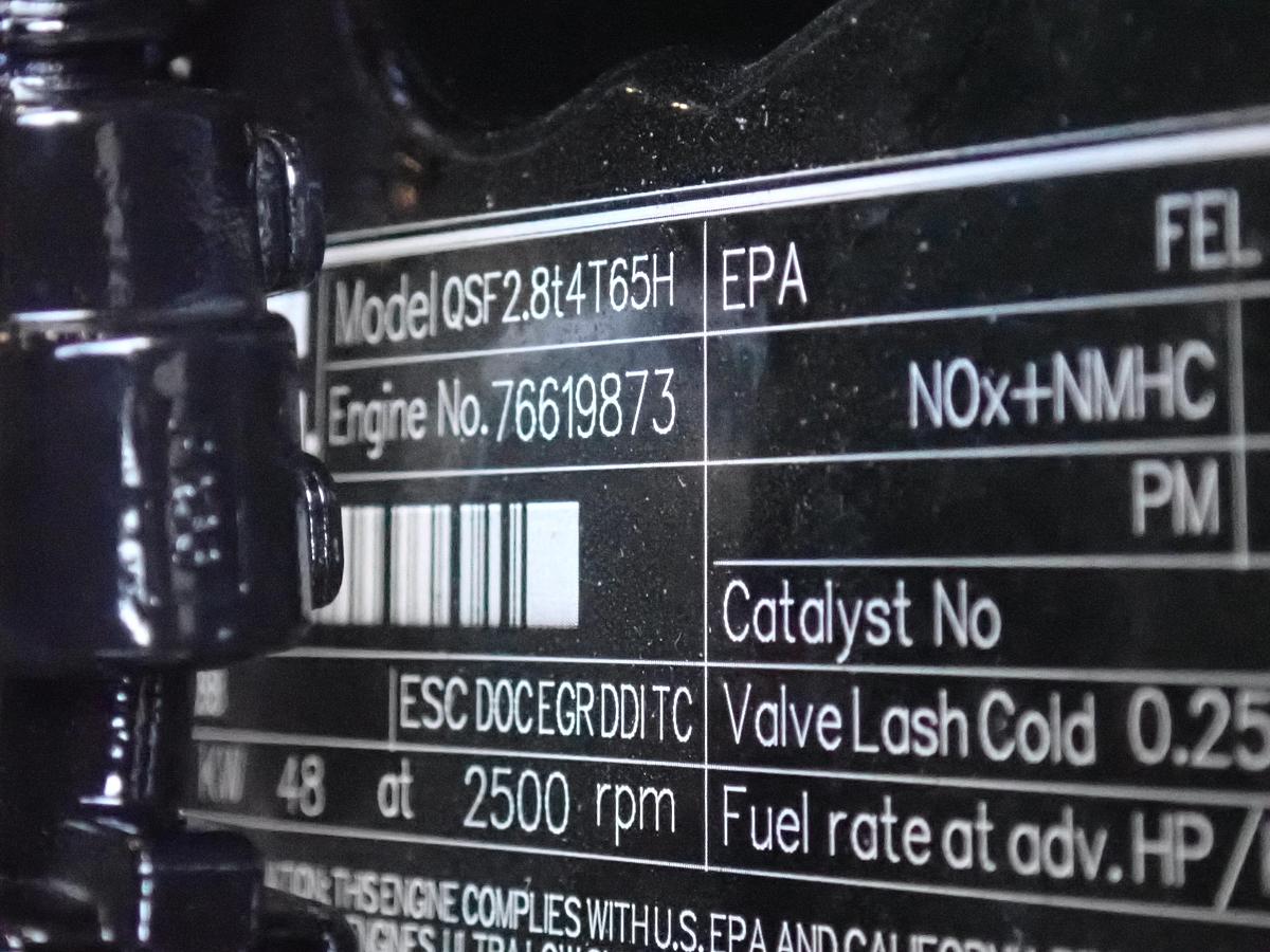 2020 Cummins QSF 2.8 Turbo Diesel Engine CPL 4705